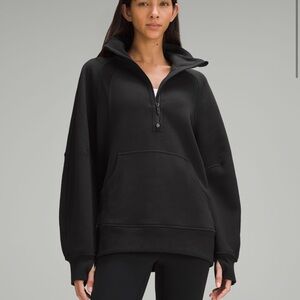 Lululemon crew sweater in black